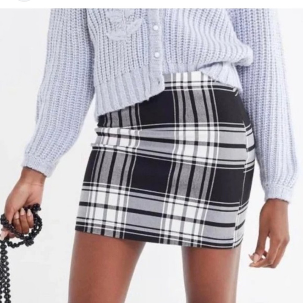 UO Plaid Mini Skirt